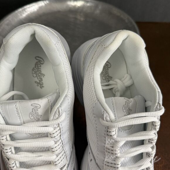 Rawlings Chance III Men's 6.5 Crosstrainers sneakers white 81671-01 medium width - Picture 15 of 16